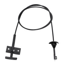 Car Front Hood Release Cable Assembly W/ Handle E3ZZ-16916A for Mustang 1983-1993 Hood Cable E3ZZ16916A