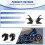 2pcs 41mm Windshield Clip for -Davidson Dyna Super Glide Sportster XL 3