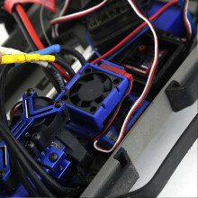 (Blue) Motor Heatsink Easy Installation for RC-Car Parts