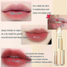2 Pcs Color Changing Lipstick pH Sensitive - 24H Lasting, Transferproof, Deep Hydration & Glossy_a1