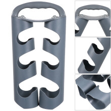 Support pour haltères OUNONA, petit format, compact, pour bureau, 36 x 18 x 9 cm, gris