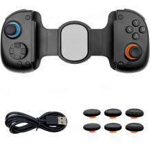 D8 Typ-C Kabelgebundener/-Mobiltelefon-Controller, Kabelloses Gamepad für PS Remote , Teleskop-Gamecontroller-Joystick A
