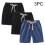 Mädchen Baumwoll-Joggingshorts, 3er-Pack 8