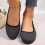 Damen-Freizeitschuhe, flach, dunkelgrau, Größe 7 6