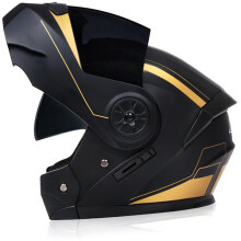 Personalised Dual Lens Flip Helmets Motocross Racing Modular Cascos Para Moto Men Fashion Full Face Helmet L