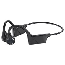 Real Bone Conduction Headphone Type-C Wireless Earphone Waterproof Sport Headset with Mic for Running Driving