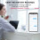 Tuya WIFI Temperature Humidity Sensor Backlight Hygrometer Thermometer  Life APP Control Support Alexa 1