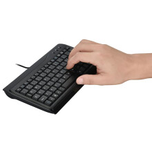Portable Keyboard Slim Low Profile Quiet USB Wired Keyboard for Computer Notebook Laptop PC Desktop Silent Typing