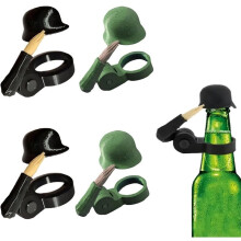 Soldier Salutes Beer Caps, Reusable Beer Bottle Helmet Drinking Hat for Home Gatherings Outdoor