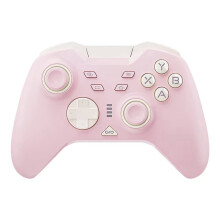 Spielcontroller für P5 Kabelloses Gamepad mit Integriertem 2.4G Empfänger Joystick für IOS für Android PC Computer Rosa
