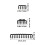 Kit organizer per cavi OUNONA per prolunghe, 24 pezzi 2