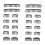 Kit organizer per cavi OUNONA per prolunghe, 24 pezzi 6