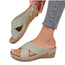 Women's Wedge Sandals Green Size 9