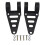 Universal 41-43mm Motorcycle Headlight Brackets  Light Lamp Holder 1