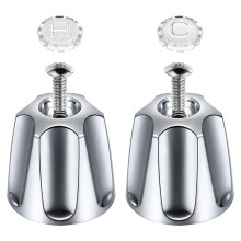 2pcs Shower Knob Replacement for Price Pfister Verve Tub and Shower, Hot and Cold Faucet Handles with Screws