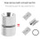Bicycle Compression Plug Steerer Headset Expansion Bolts Insert Bowl Top Cap 1 1/8" Expander Nuts Carbon Fork Anchor 6