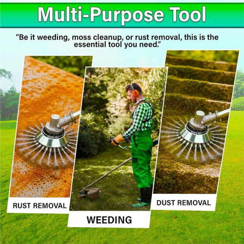 Steel Wire Trimmer  ,for Gasoline Trimmer  ,,Echo ,Weed Eater Attachment 2