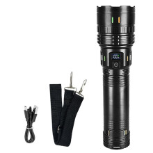 Ultra Leistungsstarker LED-Taschenlampe Neue 2000W Superhelle Taschenlampe Wiederaufladbare Tragbare Lampe für Den Außenbereich Angeltaschenlampe