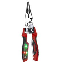 Multifunctional Electrician Pliers Digital Voltage Tester Wire Stripper Cable Cutter Heavy Duty Long Nose Hand Tool