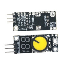 2PCS 3-24V PWM Speed Controller Module Real- Speed Percentage LED Display Built-in Starts Stop PWM