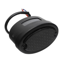 Fanale Posteriore per Moto Retrò LED 12V Chopper Bobber Fanale Posteriore Cat Eye Lampada Posteriore per Luce Freno