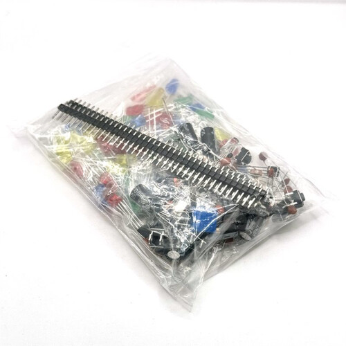 New Electronics Components Basic  Kit for   MEGA2560 Raspberry Pi with LED Buzzer Capacitor Resistor 2