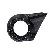 Modificación de Motocicleta Tapa del Motor Cubierta de Entrada de Aire Vidrio de Inspección Protector de la Caja de Transmisión Tapa del Motor para