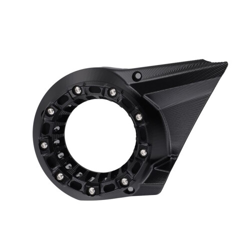 Motorcycle Modification Engine Cap Air Intake Cover Inspection Glass Transmission Box Guard Engine Cap for  Black