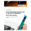 Portable Cordless Soldering Iron Kit with LCD Display, USB Powered, Quick Heat- 3