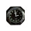 Motorcycle Clock Waterproof Mount Quartz Clock Watch Luminous Clock for 22-28mm Handlebar Styling Black 1