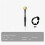 2UUL SD87  Screwdriver Replaceable Tip for IP 17 Series Phone Repair Tool Replaceable Tips Magnetic Disassembly Tool 2