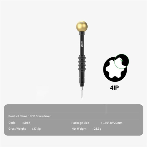 2UUL SD87  Screwdriver Replaceable Tip for IP 17 Series Phone Repair Tool Replaceable Tips Magnetic Disassembly Tool 1