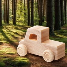 8 Peças de Carros de Madeira Não Acabados Brinquedos de Carro DIY Kit de Artesanato em Madeira para Estudantes Conjunto de Marcenaria Fácil