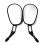 Motorcycle Rearview Mirror Side Mirror for  Davidson  Softail Electra Glide Sportster 883 5