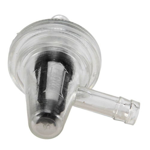 10Pcs Universal Motorcycle Right Angle Inline Fuel Filter 1/4 Inch 6mm Hose Lines for 2