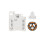 Extruder Unit Front Cover for  A2L, Replace Extruder Front Cover for A2L 3D Printer Accessories 1