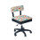 Hydraulic Sewing Chair White with Multi Notions Design - HT2017 1