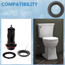 3" for Drylock Toilet Tank Gasket Replacement for GP1018165-F, for 1083980 3" Canister Flush Valve