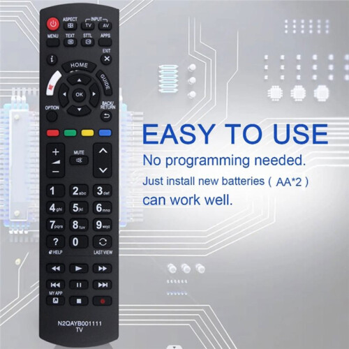 Replace N2QAYB00111 Remote Control for  TV N2QAYB00111 Remote Control 1