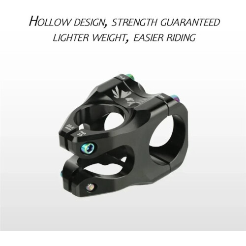 HASSNS Bicycle Handlebar, Adjustable Vertical Bikes Handle 31.8mm Length 35mm 0 Degree Bicycle Handlebar Accessories A 2