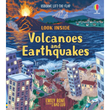 Look Inside Volcanoes and Earthquakes by Laura Cowan Paperback Book