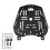 Motorcycle Luggage Rack Tail Box Brackets Frame for  368g 368 G Accessories 2