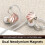 Cuffie Cablate In-Ear con Interfaccia 3.5mm Type-C e Microfono, Effetto Sonoro HiFi, Ascolta Musica, Gioca, Cuffie Cablate 4