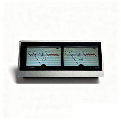 4.6inch Touch Screen VU Meter Audio Spectrum Analyzer Voice Control Analog Pointer Sound Level Indicator for Desk 1