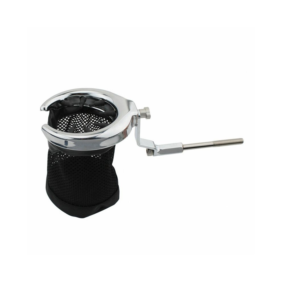 Photos - Motorcycle Body Armour Motorcycle Rear Passenger Cup Holder Modified Parts Add Cup Holder Beverage Cup Holder for Gold Wing GL1800 Silver