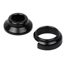 Black ABS Sensor Cover Wheel Spacer Set for Touring Street Glide 08-23