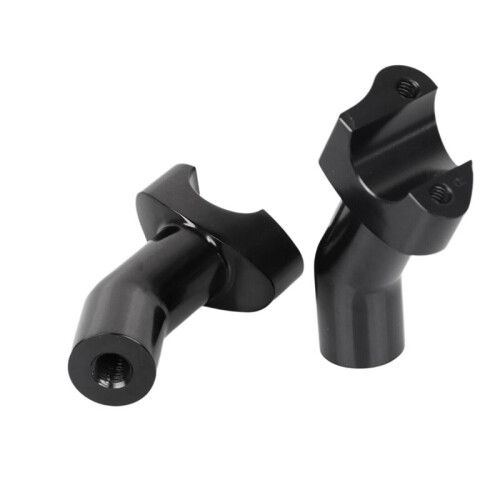 3.5Inch Tall Pullback Handle Bar Risers for  Softail Dyna Sportster Touring Pullback Straight Aluminum Handle