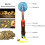 Full Waterproof Coil Pinpointer Detector with LCD Display, High Sensitivity Underwater Pin Pointer 5