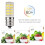 4 Pack 4W Dimmable LED E17 Microwave Oven Bulb , Daylight 6000K 40W Halogen Equivalent Light ,Ceramic E17 LED Bulb 3