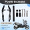 Motorcycle Navigation Stand Holder Mobile Phone Mount Bracket for  368G 368-G 5